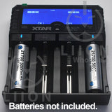 XTAR Dragon VP4L Plus Battery Charger/Tester - With protected button top 21700 