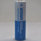 XTAR 21700HP Protected 5000mAh 25A 21700 Button Top Battery