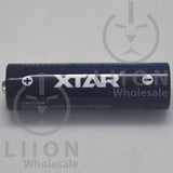 XTAR AA Size Button Top 4150mWh 1.5V 4 Pack Battery Kit - Side