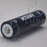 XTAR AA Size Button Top 4150mWh 1.5V 4 Pack Battery Kit - Positive