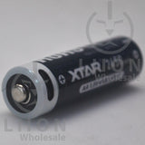 XTAR USB-C AA Size Button Top 4100mWh 1.5V 4 Pack Battery Kit - Positive