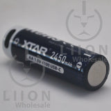 XTAR USB-C AA Size Button Top 4100mWh 1.5V 4 Pack Battery Kit - Negative