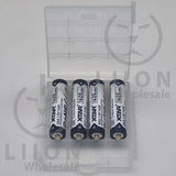 XTAR AAA Size Button Top 1620mWh 1.5V 4 Pack Battery Kit - Case