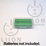 18650 liionwholesale branded case - top with batteries
