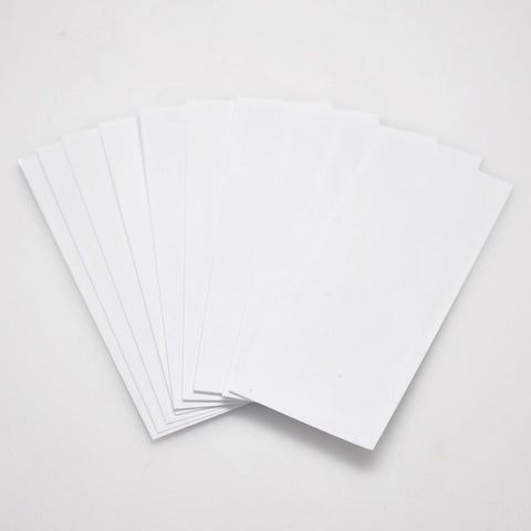 20700 PVC Heat Shrink Wraps - 10 pack - White