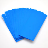 21700 PVC Heat Shrink Wraps - 10 pack - Bright Blue