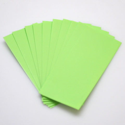 21700 PVC Heat Shrink Wraps - 10 pack - Neon Green