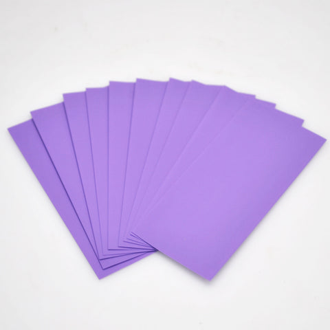 21700 PVC Heat Shrink Wraps - 10 pack - Purple