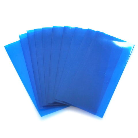 21700 PVC Heat Shrink Wraps - 10 pack - Transparent Blue