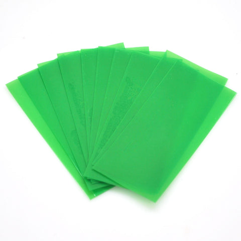 21700 PVC Heat Shrink Wraps - 10 pack - Transparent Green