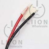 2S1P 7.4V 3500mAh 18650 Battery with Wires and Connector - LG MJ1 cell inside - Wires