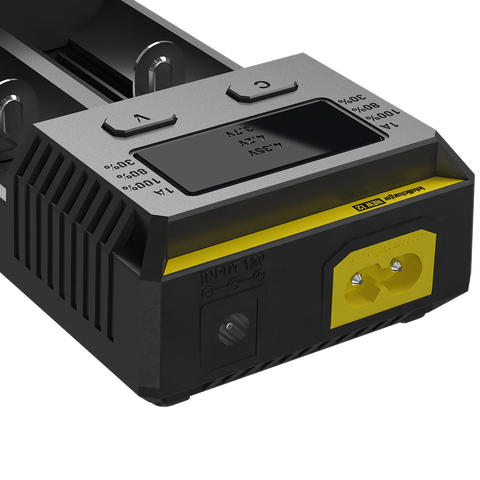 Caricabatterie Intelligente Nitecore I2 A 2 Canali - Per Batterie Li-ion, Ni-MH E Altro