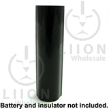 18650 PVC Heat Shrink Wraps - 10 pack - Black