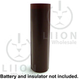 18650 PVC Heat Shrink Wraps - 10 pack - Brown