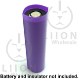 18650 PVC Heat Shrink Wraps - 10 pack - Purple