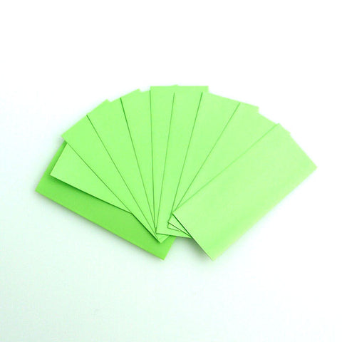 18650 PVC Heat Shrink Wraps - 10 pack - Neon Green