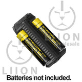 Nitecore F2 Ultra-Portable Powerbank and 2-Bay Battery Charger - with batteries