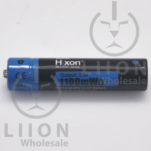 Hixon Batería AA y AAA, combo de baterías de litio recargables de 1.5 V,  paquete de 4 pilas AA de 3500 mWh y 4 pilas AAA de 1100 mWh, 1500 ciclos