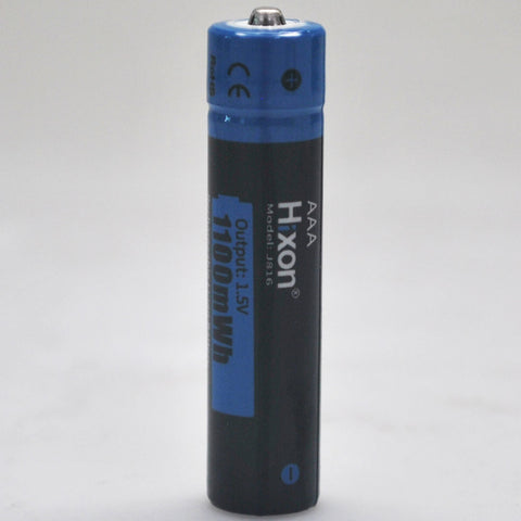 Hixon AAA Size Button Top 1100mWh 1.5V Battery