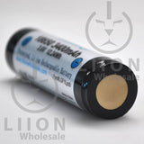 Protected LG F1L 3400mAh 5A Li-ion 18650 Button Top Battery - Negative