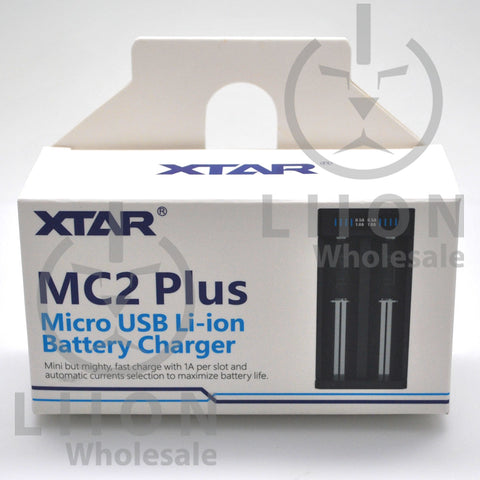 XTAR MC2 Plus Battery Charger Liion Wholesale Batteries XTAR MC2 Plus Battery Charger Liion Wholesale Batteries