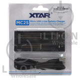 XTAR MC2S Battery Charger - Packaging