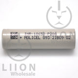 Molicel/NPE INR-18650-P28A 35A 2800mAh Flat Top 18650 Battery - Side