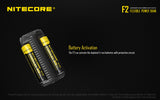 Nitecore F2 Ultra-Portable Powerbank and 2-Bay Battery Charger