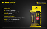 Nitecore F2 Ultra-Portable Powerbank and 2-Bay Battery Charger