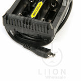 Nitecore UM20 battery charger cooling vents