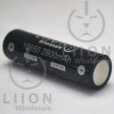 Liion Wholesale BUTTON Top Molicel INR-18650-P28A 35A 2800mAh 18650 Battery - Negative