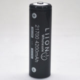 Liion Wholesale BUTTON Top Molicel INR-21700-P42A 45A 4200mAh 21700 Battery