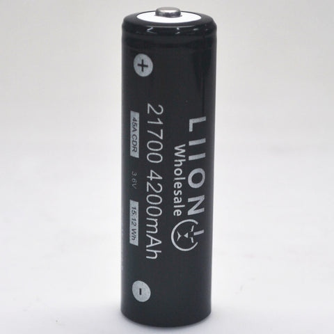 LG MJ1 INR 18650 3500mAh 3.7V High-Drain 10A Lithium Ion (Li-ion)  Unprotected Flat Top Battery - Bulk