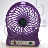 mini fan - purple front