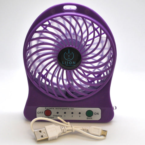 mini fan - purple set