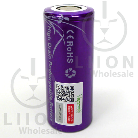 Vapcell 26650 32A Flat Top 4200mAh Battery - Genuine - Quantity Discounts! Liion Wholesale Batteries Vapcell 26650 32A Flat Top 4200mAh Battery - Genuine - Quantity Discounts! Liion Wholesale Batteries