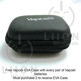 Buy 2 Vapcell batteries receive free Vapcell EVA case