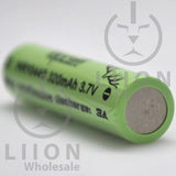 Vapcell 10440 3A Button Top 320mAh Battery - Negative