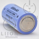 Vapcell T8 16340 3A Button Top 850mAh Battery - Negative