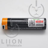 Protected Vapcell P1835A 18650 10A Button Top 3500mah USB Battery - Side