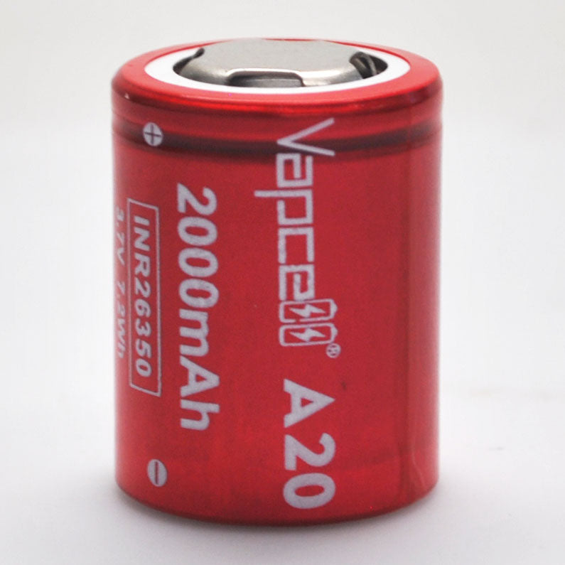 Vapcell A20 26350 10A Flat Top 2000mah Battery - Genuine Liion Wholesale Batteries Vapcell A20 26350 10A Flat Top 2000mah Battery - Genuine Liion Wholesale Batteries