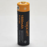 Protected Vapcell P1418A 14500 1.5A Button Top 1800mah 1.5V USB Battery