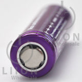Vapcell H10 14500 Purple/White 10A Flat Top 1000mAh Battery - Positive