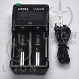 XTAR VC2S Battery Charger - Charger & Cord