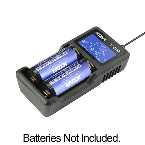 Caricabatterie XTAR VC2 USB Per Pile Batterie Ricaricabili Litio 3,6V 3 - Foto 6