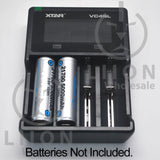 XTAR VC4SL Battery Charger with Protected 21700 size cells